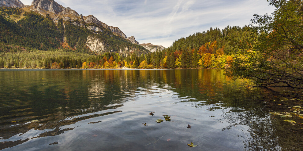 Lake Tovel in Autumn