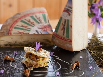 Val di Fassa - Moena - Den Käse Puzzone di Moena kosten