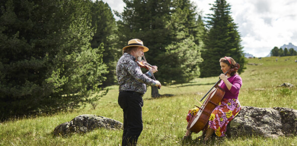 Val di Fiemme - Bocche - Malga Canvere - Alasdair Fraser, Natalie Haas