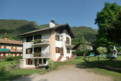 Casa Piva con il grande giardino