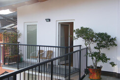 terrazza di una delle due camere grandfamily