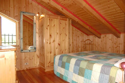 Apartment Pippi 6/A: bedroom in mansard floor