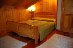 Apartment Pippi 6/B: bedroom in mansard floor