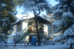 Pippi house in winter