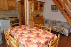 App Pippi 6/B- soggiorno con angolo cottura