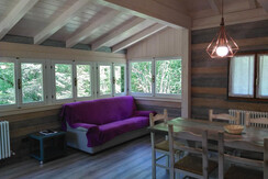 Soggiorno con divano