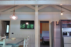 Tetto a vista in soggiorno