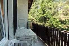 Balcone con vista lago