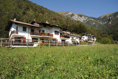 Vista esterna della casa