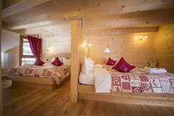 Camera quadrupla Appartamento Soldanella