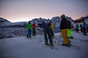 SUNRISE SKIING IN TRENTINO