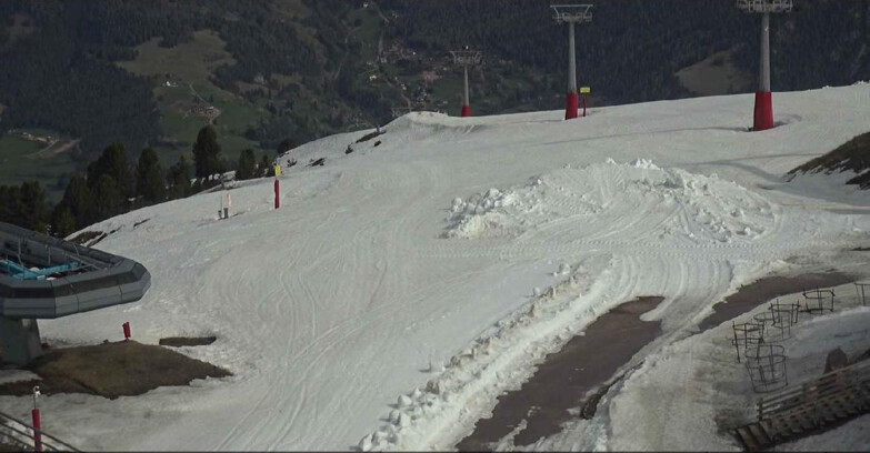 Webcam Alpe Cermis  - Chairlift and slope Lagorai