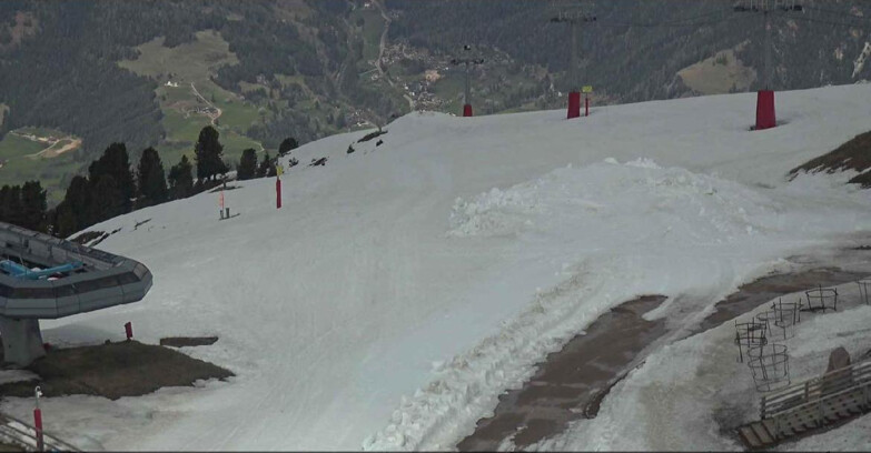 Webcam Alpe Cermis  - Chairlift and slope Lagorai