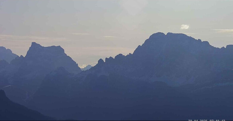 Webcam Passo San Pellegrino-Falcade - Pelmo e Civetta
