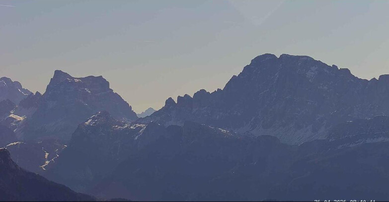Webcam Passo San Pellegrino-Falcade  - Pelmo e Civetta