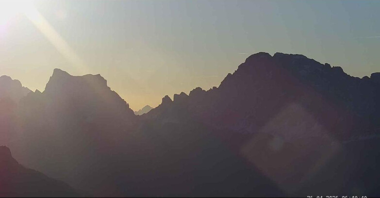Webcam Passo San Pellegrino-Falcade  - Pelmo