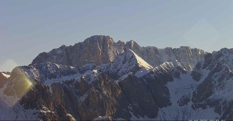 Webcam Passo San Pellegrino-Falcade - Marmolada