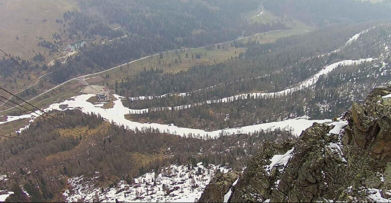 Webcam Passo San Pellegrino-Falcade  - Pista Funivia