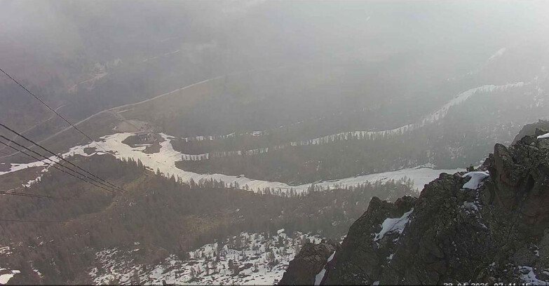 Webcam Passo San Pellegrino-Falcade  - Pista Funivia