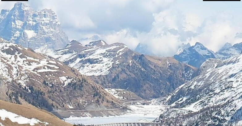 Webcam Canazei-Belvedere - Lago e Passo Fedaia