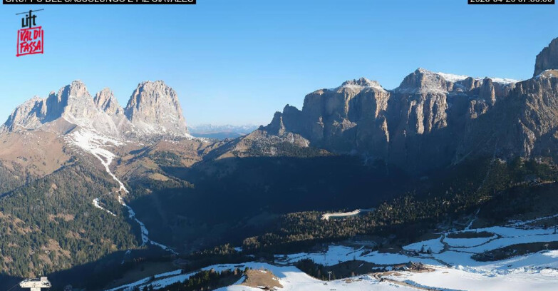 Webcam Canazei-Belvedere - Canazei - Gruppo del Sassolungo