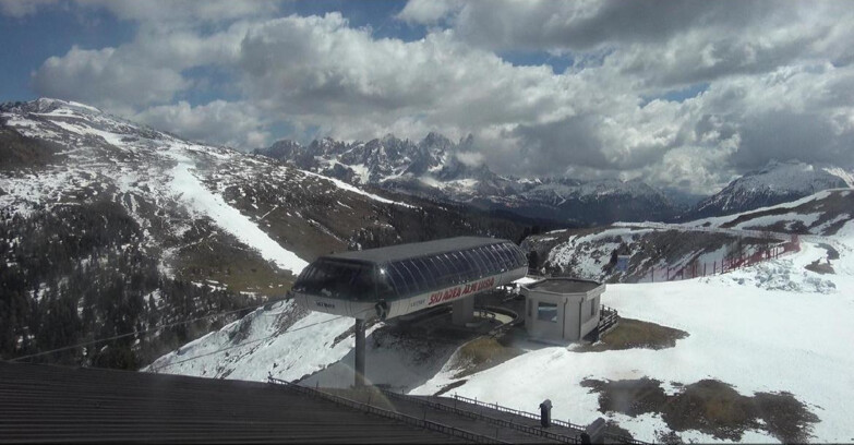 Webcam Moena-Alpe Lusia  - Alpe Lusia - Le cune