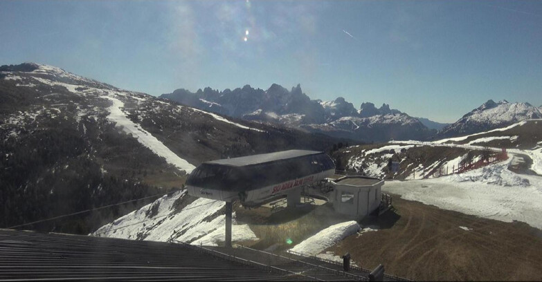 Webcam Moena-Alpe Lusia  - Alpe Lusia - Le cune
