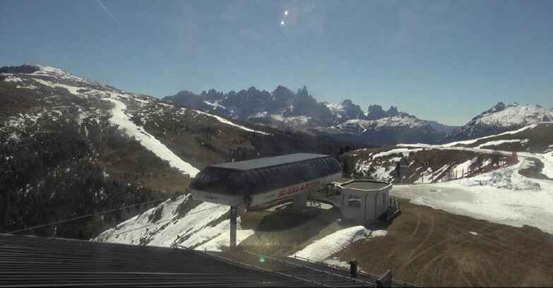 Webcam Moena-Alpe Lusia  - Alpe Lusia - Le cune