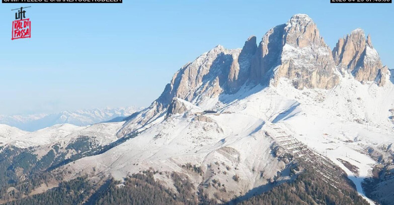 Webcam Canazei-Belvedere  - Campitello - Col Rodella