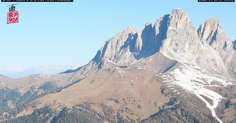Webcam Canazei-Belvedere - Campitello - Col Rodella
