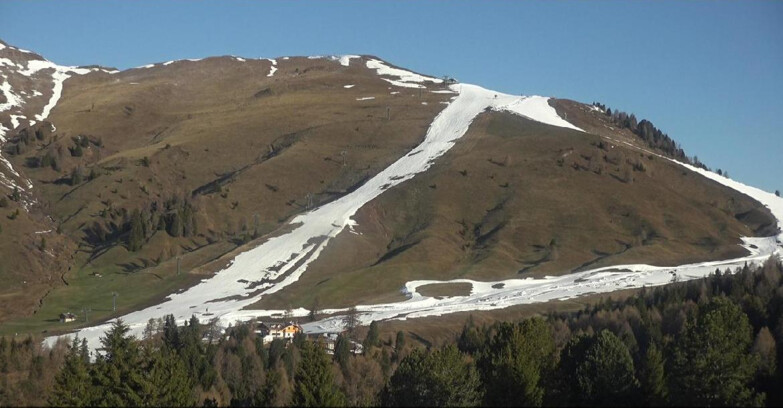 Webcam Bellamonte-Alpe Lusia - Pista direttissima Le Cune