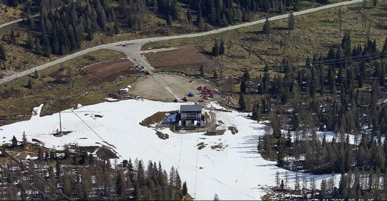 Webcam Passo San Pellegrino-Falcade - Panorama N-E