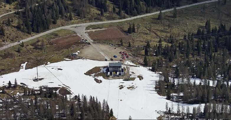 Webcam Passo San Pellegrino-Falcade - Panorama N-E