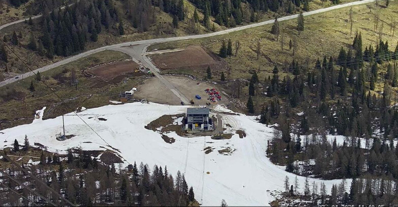 Webcam Passo San Pellegrino-Falcade - Panorama N-E