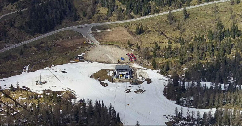 Webcam Passo San Pellegrino-Falcade - Panorama N-E