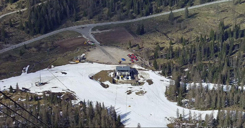 Webcam Passo San Pellegrino-Falcade - Panorama N-E