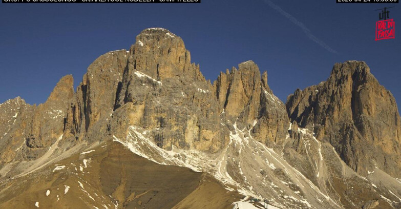 Webcam Campitello-Mazzin-Col Rodella - Campitello di Fassa - Col Rodella - Gruppo del Sassolungo
