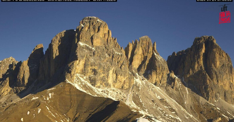 Webcam Campitello-Mazzin-Col Rodella - Campitello di Fassa - Col Rodella - Gruppo del Sassolungo