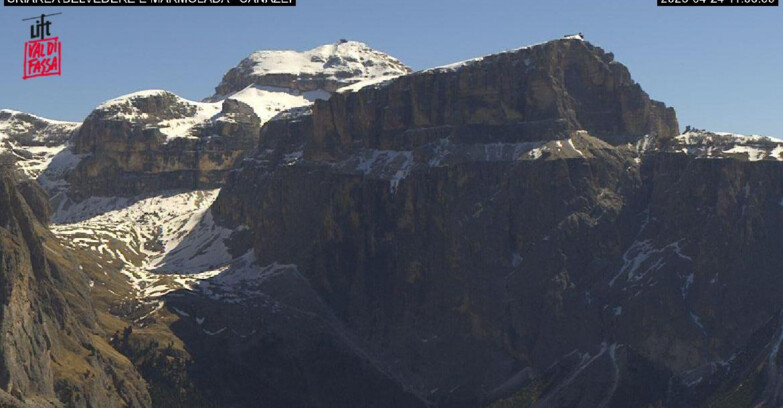 Webcam Campitello-Mazzin-Col Rodella - Canazei - Marmolada