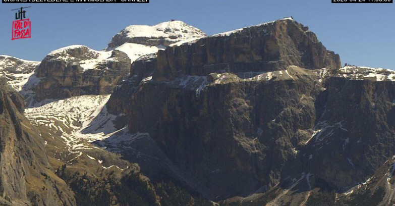 Webcam Campitello-Mazzin-Col Rodella - Canazei - Marmolada
