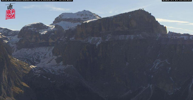 Webcam Campitello-Mazzin-Col Rodella - Canazei - Marmolada