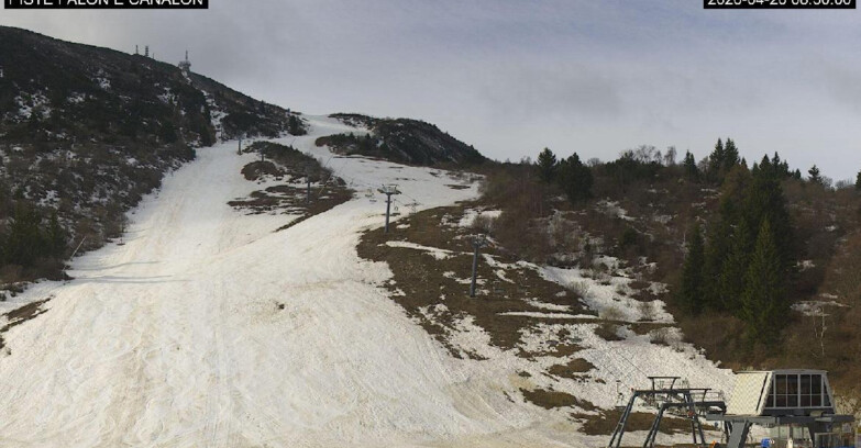 Webcam Monte Bondone - Bondone Palon e Canalon