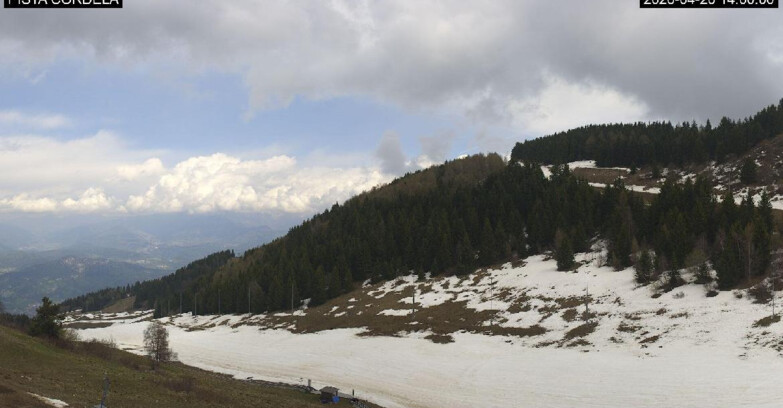 Webcam Monte Bondone - Slope Cordela and snowpark