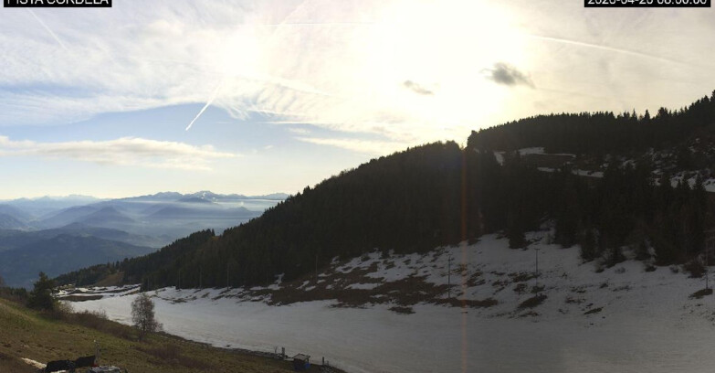Webcam Monte Bondone - Slope Cordela and snowpark
