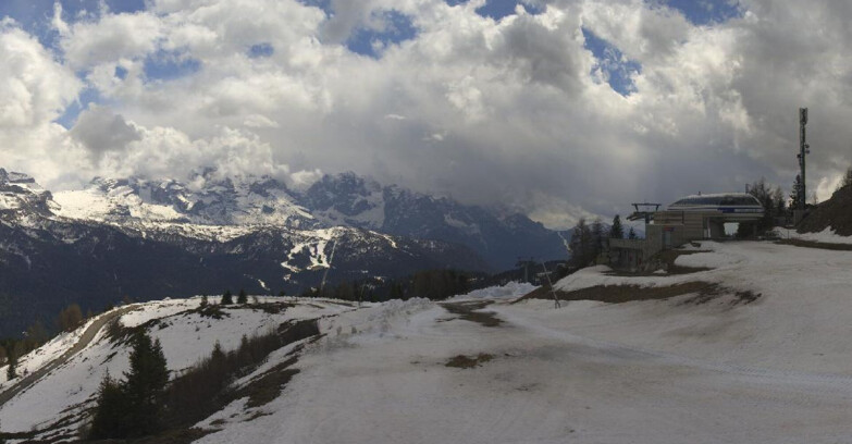 Webcam Skiarea Campiglio Dolomiti di Brenta Val di Sole Val Rendena - Seggiovia Malghette 