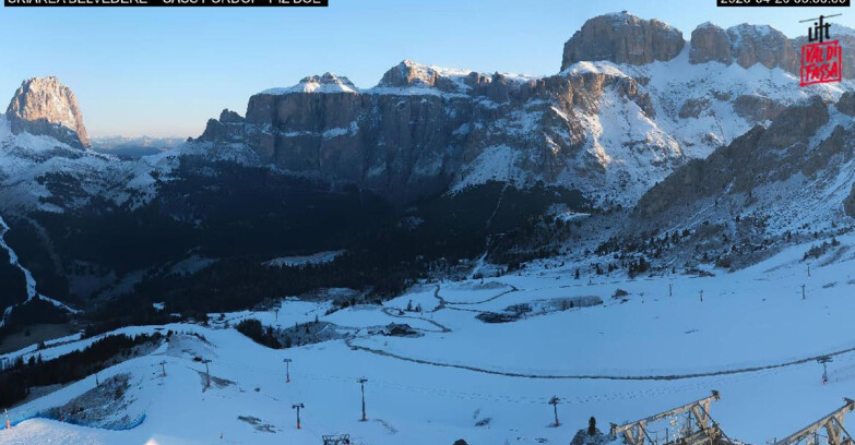 Webcam Canazei-Belvedere - SKIAREA BELVEDERE 