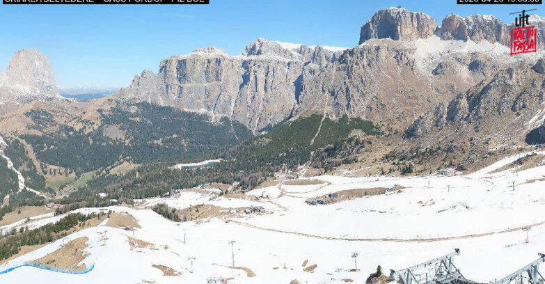 Webcam Canazei-Belvedere - SKIAREA BELVEDERE 