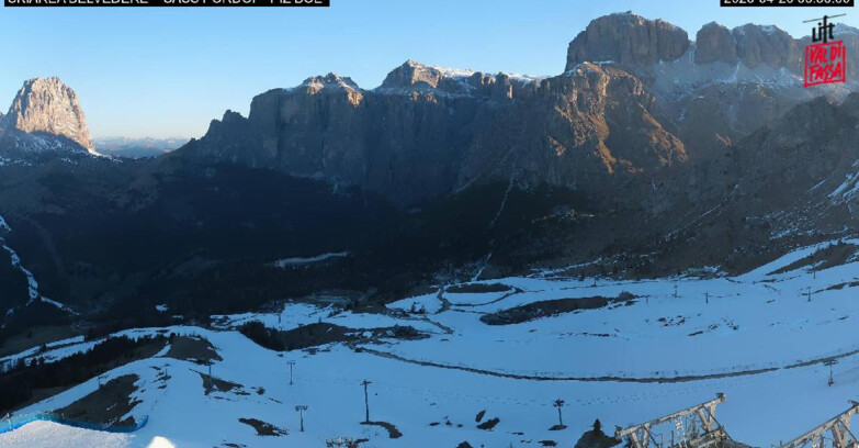 Webcam Canazei-Belvedere - SKIAREA BELVEDERE 