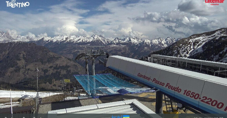 Webcam Пампеаго - Предаццо - Оберегген	 - Latemar- Feudo est