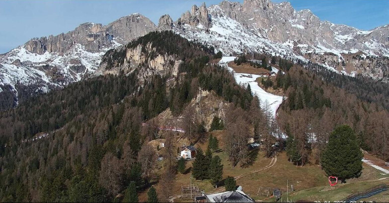 Webcam Vigo di Fassa-Pera-Ciampedìe - Vigo - Prà Martin